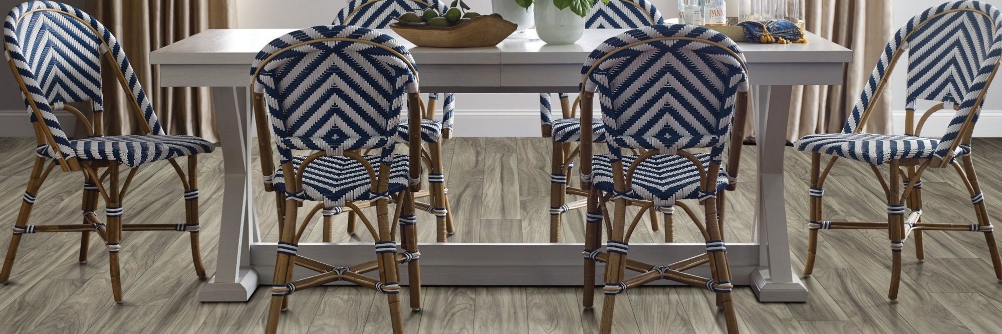 Laminate dining room flooring in Riverton, WY at Plains Floor & Window Covering